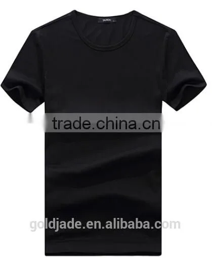 Customized Manufactorying Plain Short-sleeve T Shirt for Man photo-2