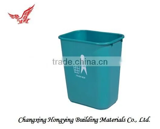 Green Decorative Anti-theft Heat-resistance Plastic Garbage Can
