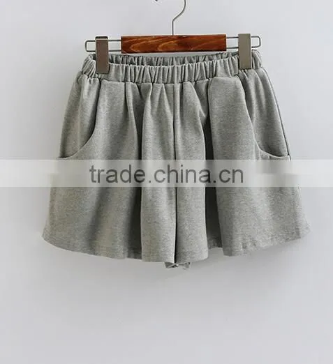 EY0611P Women High Waist Fashion Casual Shorts 2017 photo-3