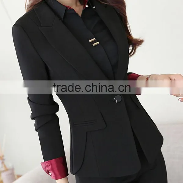 Work Uniforms Elegant Design Lady Office Uniform for Women photo-2