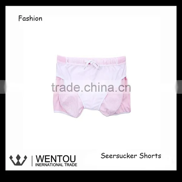 Newest Monogrammed Seersucker Running Shorts photo-4
