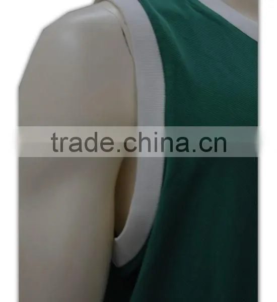 China Manufactory High Quality Multicolored Blank Men Cotton Gym Vest photo-5