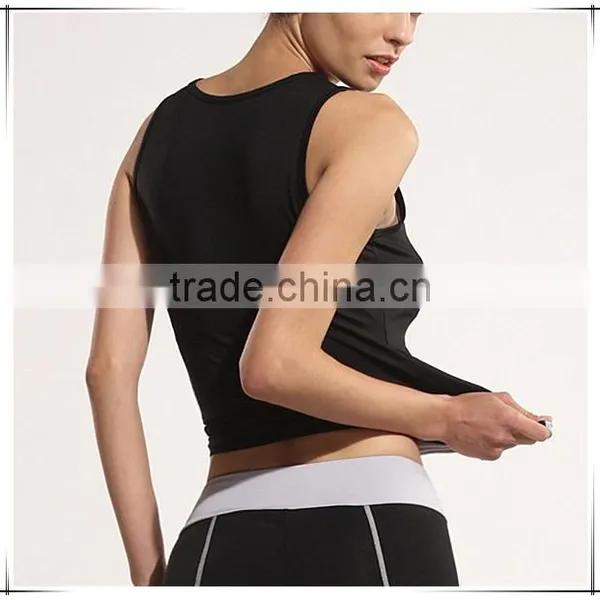 High Quality Racerback Singlets Tank Top Yoga Custom Women Training Tops photo-3