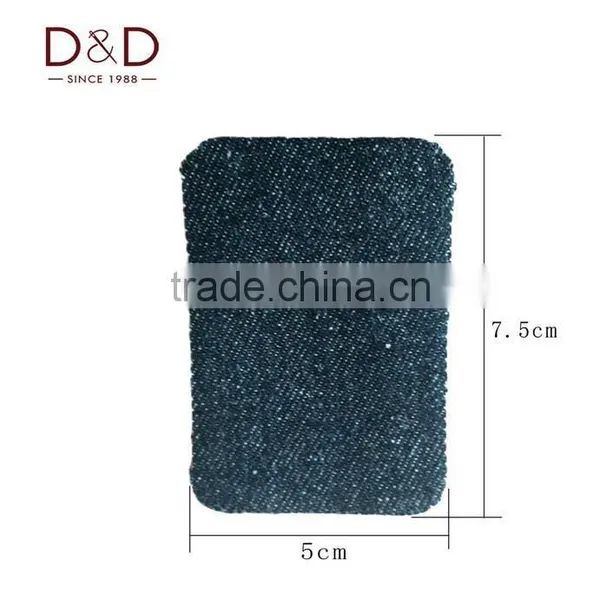 D&D 10Pcs/Lot Jeans Patch Iron On Patches Repair Patchwork For Clothes Stickers Sewing Accessories 7.5*5cm photo-2