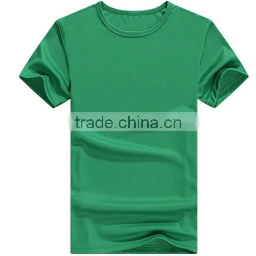 Custom Logo Design Screen Printing Blank Sport Dry Fit T-Shirt photo-2