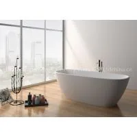 Oval Artificial Stone Bathtub photo-2