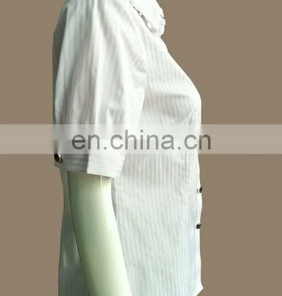 Hot Selling Classical Pink Design Women Shirts and Tops for Office Lady photo-3