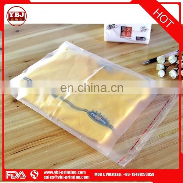 Custom Attractive Design Frosted and Milky White Self-adhesive Bag photo-4