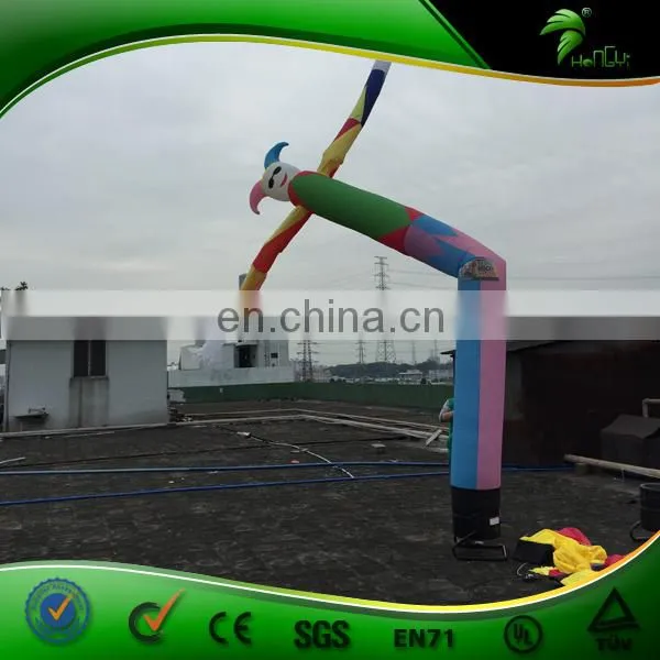 2017 Fantastic Inflatable Clown Air Dancer,custom Single Leg Sky Dancer in High Quality photo-3