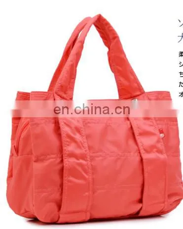 Wholesale Nylon and Drawstring Shopping Tote Bag in Stock From Factory