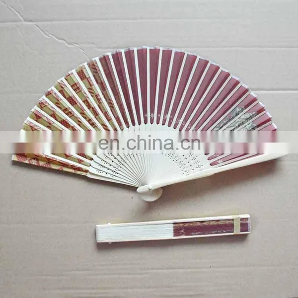 Personalized Handheld Customized Bamboo Hand Fan photo-2
