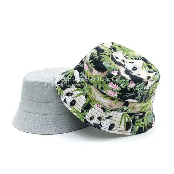 100% Cotton Fabric bucket Hats