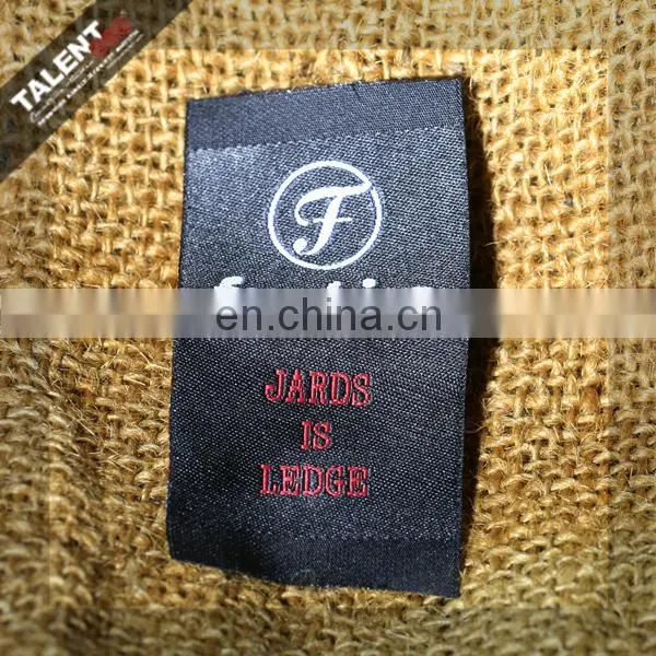 Custom Private Brand Casual Fashion Garment Woven Label photo-4