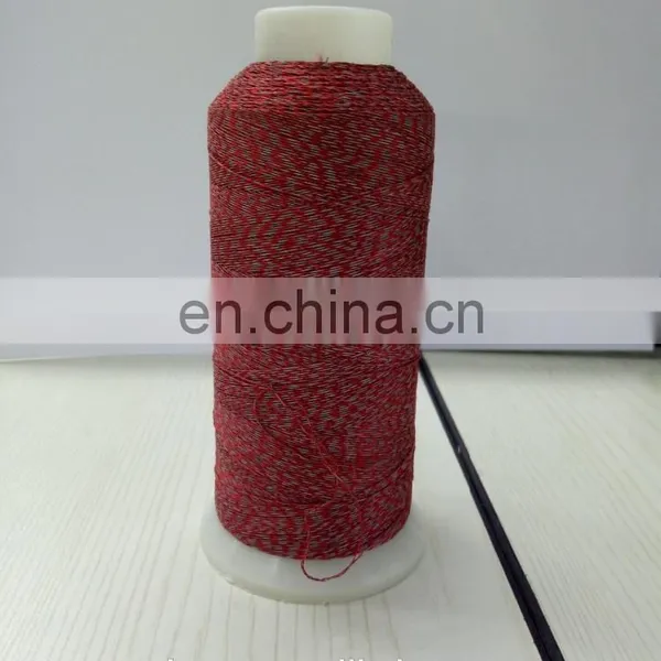 High Quality Refelctive Yarn for Knitting Reflective Thread Sewing for Garment photo-2