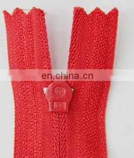 Cheap Garment Zipper Plastic Double Color Zippers Large Roll Custom Resin Zipper photo-4