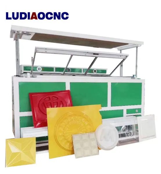 Acrylic ABS Vacuum Forming Machine Plastic Vacuum Thermoforming Machine for Sign Logo photo-4