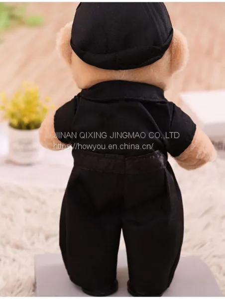 China Manufacture Custom Plush Police Teddy Bear on Sale photo-4