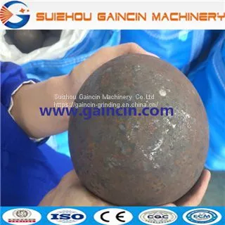 HRC56 to 65 Grinding Media Steel Balls, Steel Forged Rolling Steel Balls, Large Sizes of Grinding Media Forged Balls photo-2