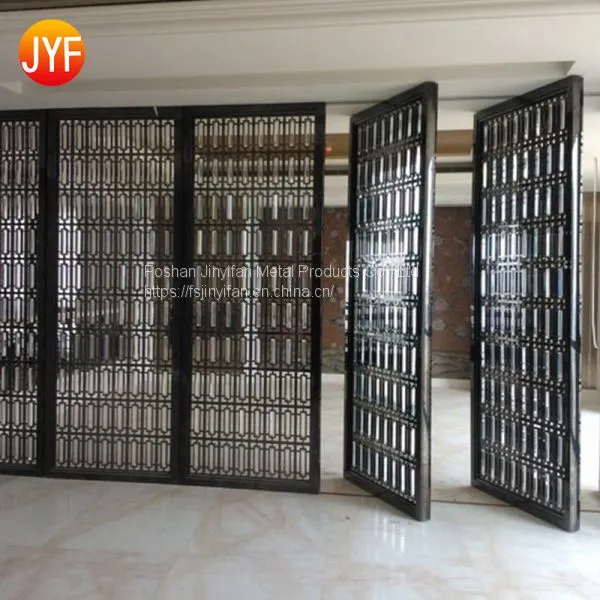 Aluminium Partition Decorative Metal Laser Cut Indoor Outdoor Garden Screens Room Dividers photo-3
