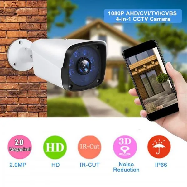 Top 10 Cheap 2.0MP CCTV Video Home Security Surveillance IR Bullet Camera photo-3