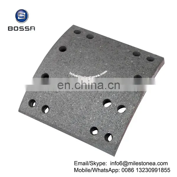 Truck Trailer Brake Parts Brake Shoe Lining 4515 4707 photo-2