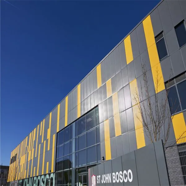 2020 ​Hot Sell PVDF Coating Aluminum Panel Screen Metal Facade Decorative Sheet photo-5