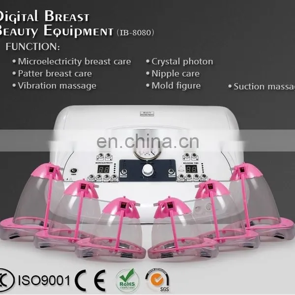 Hot Sale Portable Breast Vacuum Pump Enlargement Professional Far Infrared Heating Microcurrent Body Massage Machine photo-7