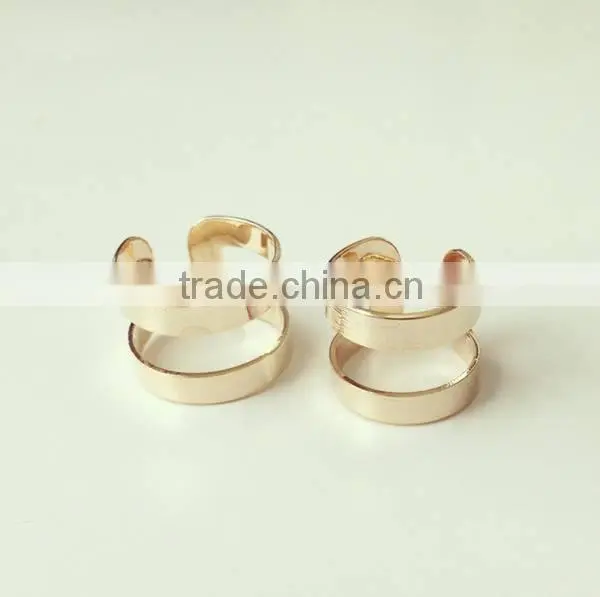 2015 Fashion and Hot Sale Mens Gold Rings With High Quality photo-2