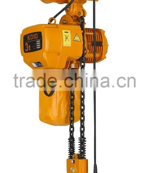 0.3ton New Machinery Used Electric Chain Hoist photo-2