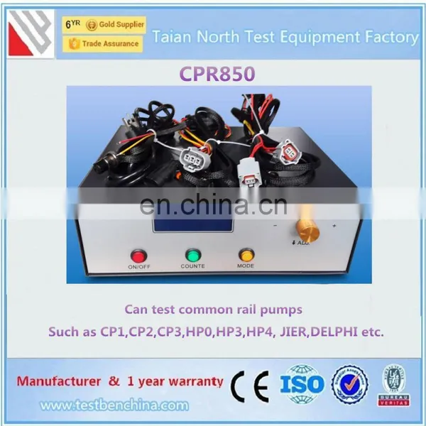Beifang Test Common Rail Injector CRP850 High Pressure Common Rail Pump Tester photo-3