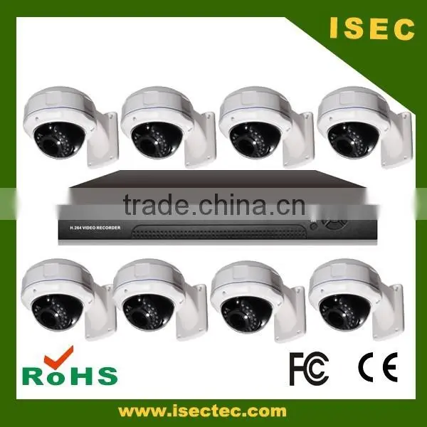1080P Smart Phone 2MP CCTV AHD System Real Time Hybird DVR 8CH 1080P AHD Kits photo-6