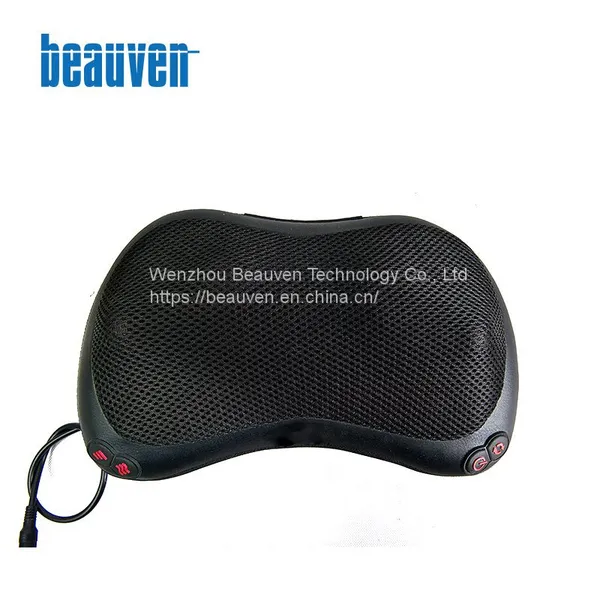 Shiatsu Neck and Back Massager With Soothing Heat Electric Deep Tissue 3D Kneading Massage Pillow
