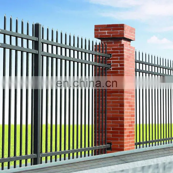 Railing Designs Clearvu Anti Climb Steel Security Wrought Iron Fence From China Factory photo-2