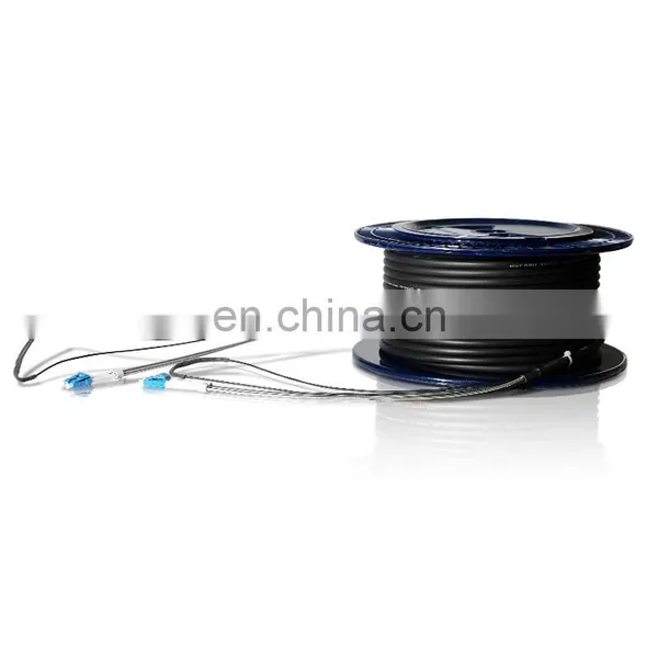 DYS FTTA Waterproof Outdoor Duplex LC Single Mode 2 Core CPRI Armored Fiber Optic Patch Cord photo-3