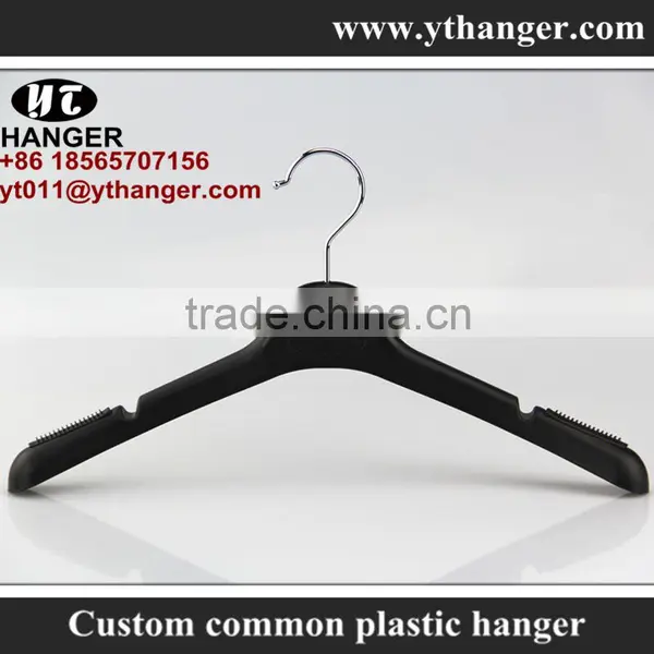 IMY-489 Black Cheap Plastic Hanger Suppliers for Dress photo-2