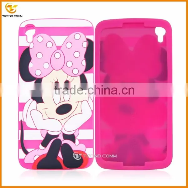 New Designs Cute Silicon Soft Silicon Cover for Alcatel OT6015 photo-6
