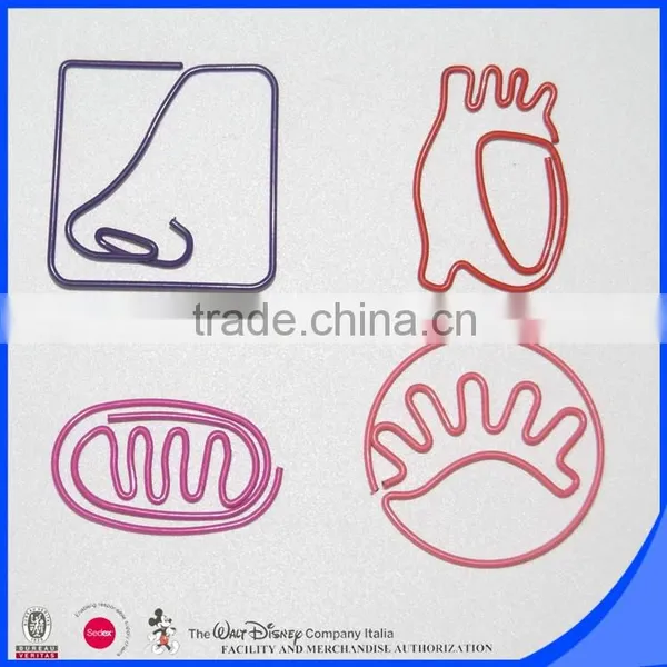 Head Shape Paper Clip Custom Organ Metal Clip Supplier's Choice photo-6