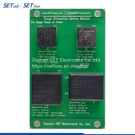 SPD Module All Series Arrester Surge Protective Device Overvoltage Protection Manufacturer With CUL TUV photo-2