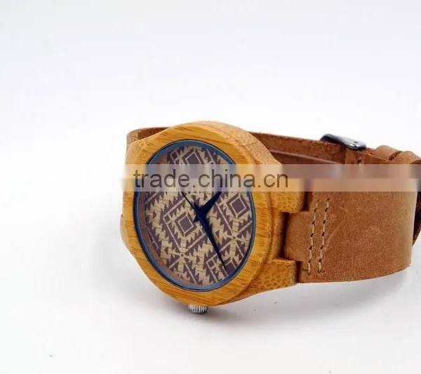 Smart Watch Made Wood Watches Men Natural Wooden Wrist Watch for Men or Women photo-4