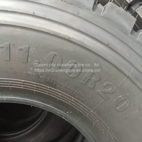 Heavy Duty Truck Truck Dump Truck Wire Tyre 1100/11.00/1200/12.00R20 Radial Large Flowered Tyre photo-3