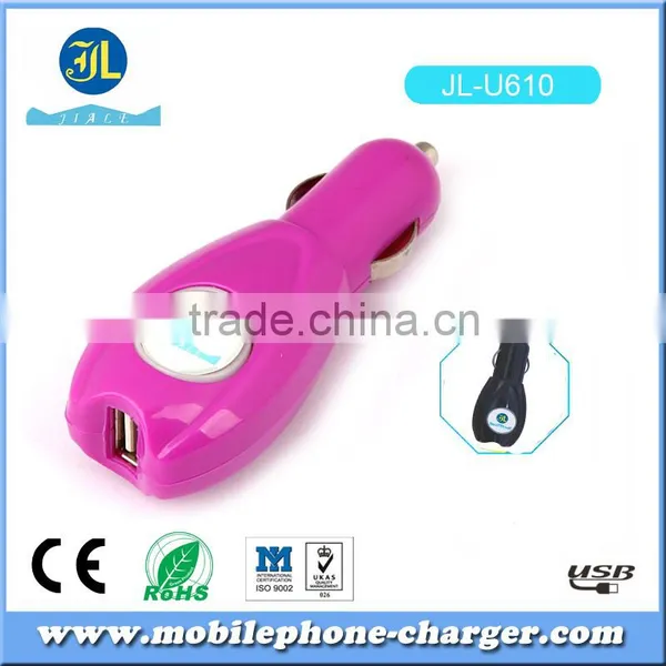 Wholesale USB Vehicle Charger Mobile Phone Accessories From China Suppliers