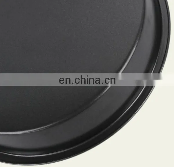 Hard Anodized Coating Aluminum Alloy Pizza Pan photo-3