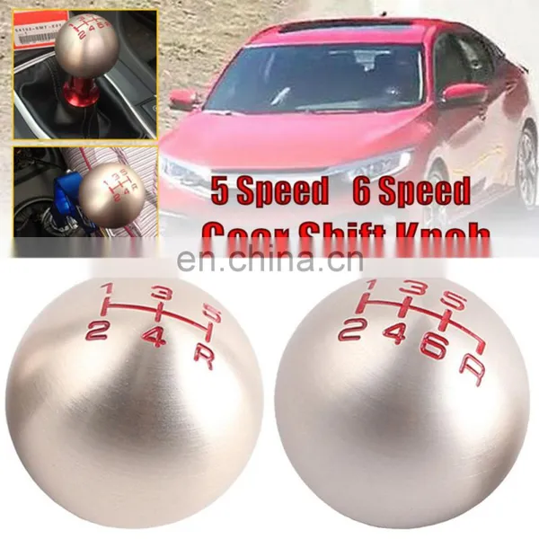 Automobile General Gear Head Metal Ball Gear Head 5 Speed 6 Speed Car Gear Shift Knob photo-4