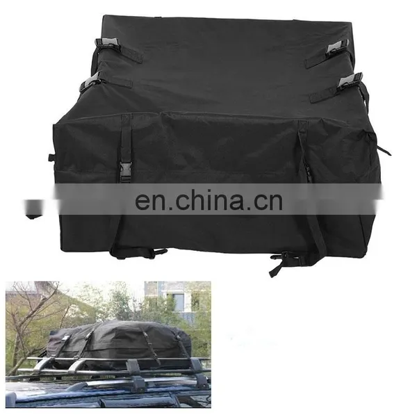 20 Cubic Vinyl Waterproof Convertible Car Roof Top Cargo Luggage Storage Carrier Bag photo-2