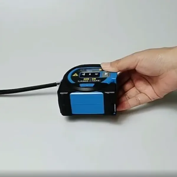Laser Measure Tape Digital Rangefinder Measuring Distance Area Volume Pythagoras Auto Calculate photo-5