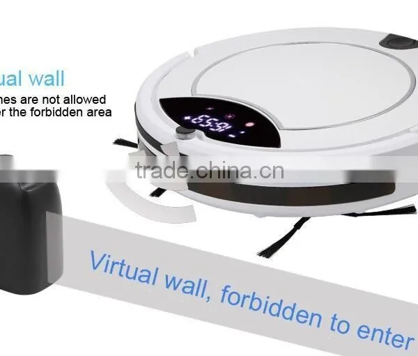 2016 New Arrival Robot Vacuum Cleaner Dry and Wet Anti Falling Robot OEM Factory photo-4