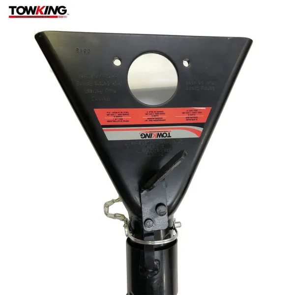 TOWKING 7000lbs Black Ball Size 2 Inch Sleeve Lock Trailer Coupler photo-4