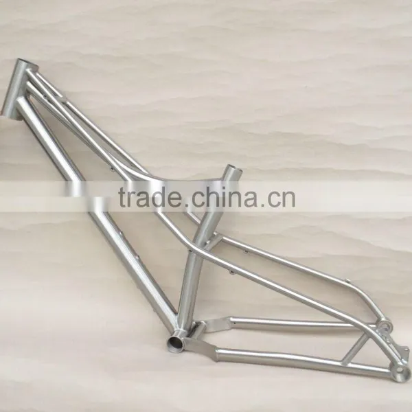 R12X197 and F15X135 Thru Axle4.8" Tires Titanium Fat Bike Frame photo-3