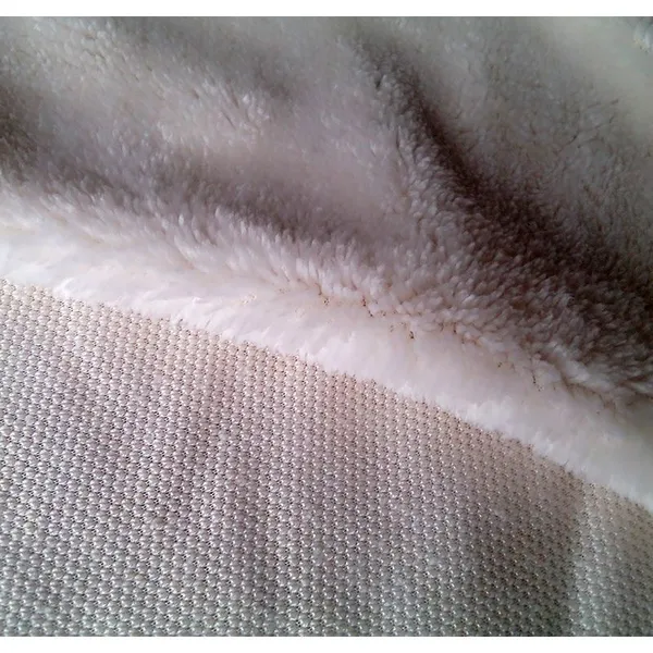 100% Polyester Shu Velveteen Faux Fur Sherpa One Side Fabric‌ photo-2