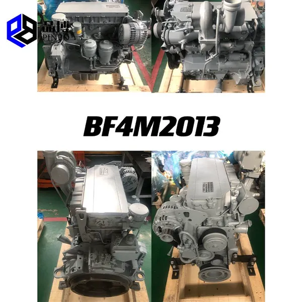 Four Stroke Original Water-cooled Generator DEUTZ BF4M2013 Electric Start Function Mechanical Engine photo-2
